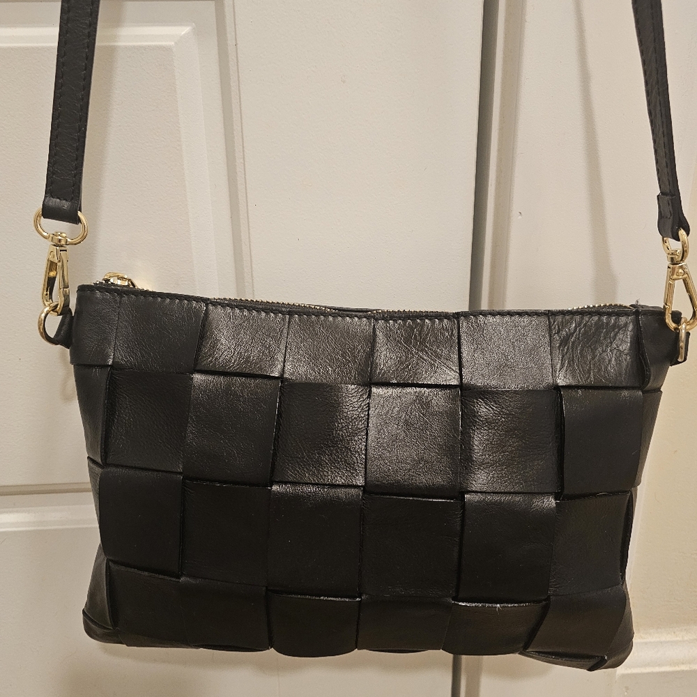 Anna Paola Black Handbag - Picture 8 of 10